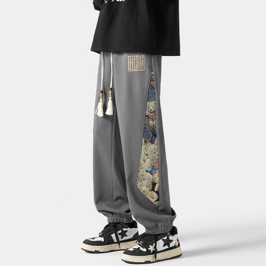 JEEZ Wear Freshscape Erkek Baskılı Streetwear Eşofman Altı