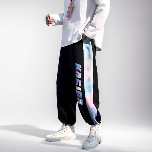 JEEZ Wear Luminary Erkek Baskılı Streetwear Eşofman Altı