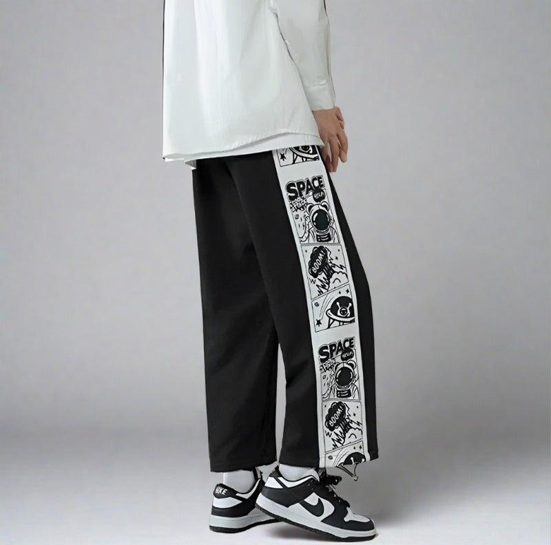 JEEZ Wear Astro Galaxy Streetwear Eşofman Altı